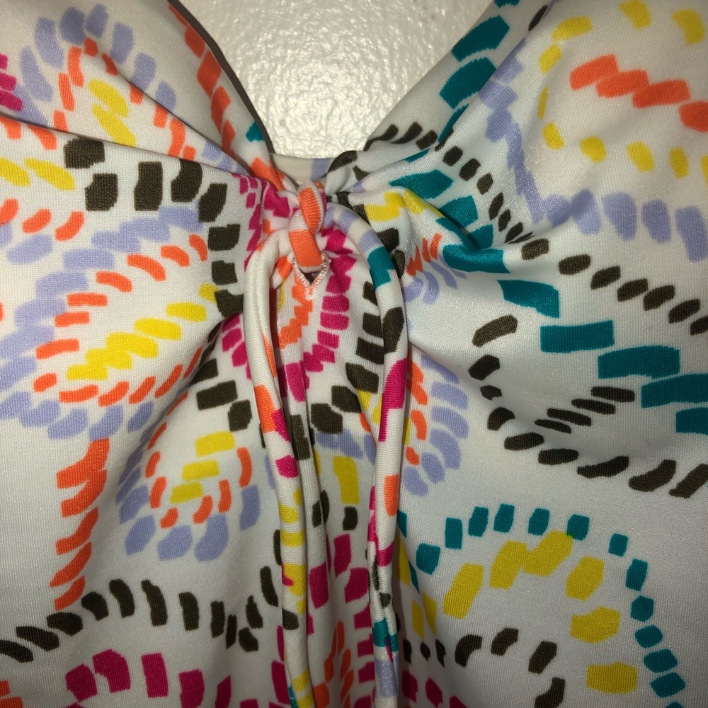 Victoria’s Secret multi color padded underwire cup tankini Size 36C - Picture 10 of 12